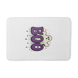 Halloween-Geist Buu Lustige Spinne Vintage_1 Badematte