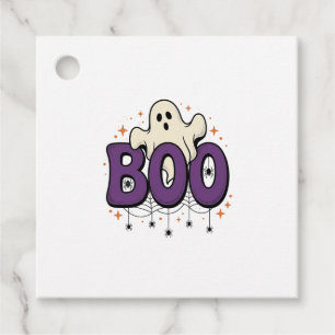 Halloween-Geist Buu Lustige Spinne Vintage_1 Geschenkanhänger