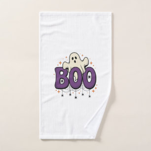 Halloween-Geist Buu Lustige Spinne Vintage_1 Handtuch