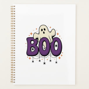 Halloween-Geist Buu Lustige Spinne Vintage_1 Planer