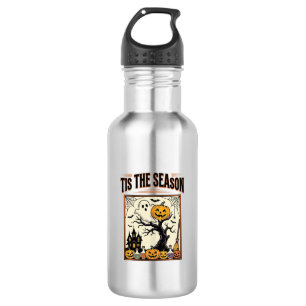 Halloween-Geist Die Saison Geisterhaus_1 Edelstahlflasche