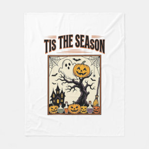 Halloween-Geist Die Saison ist da Spukhaus_1 Fleecedecke