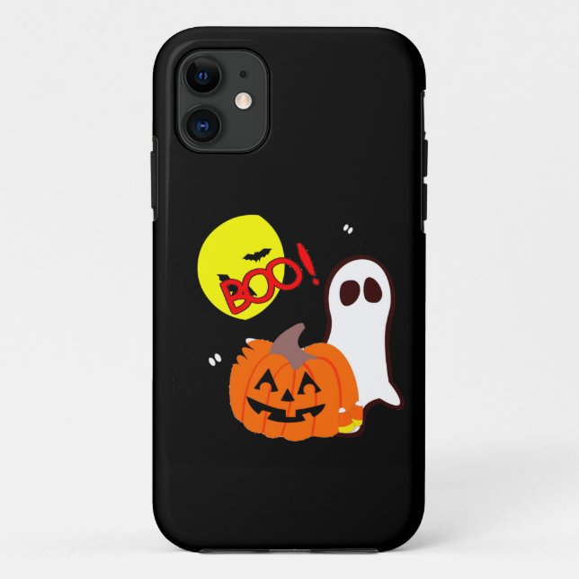 Halloween-Geist-Freunde Case-Mate iPhone Hülle (Rückseite)