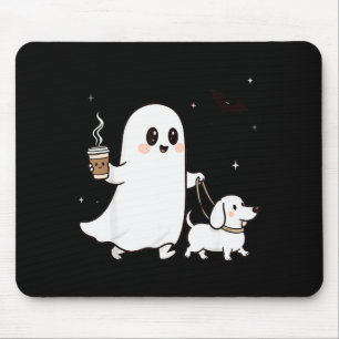 Halloween-Geist gehender Hund Soky Season Hallowee Mousepad