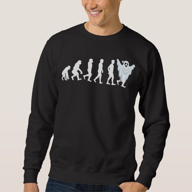 Halloween-Geist  Geist-Evolution  Kostüm Gruselig Sweatshirt (Vorderseite)