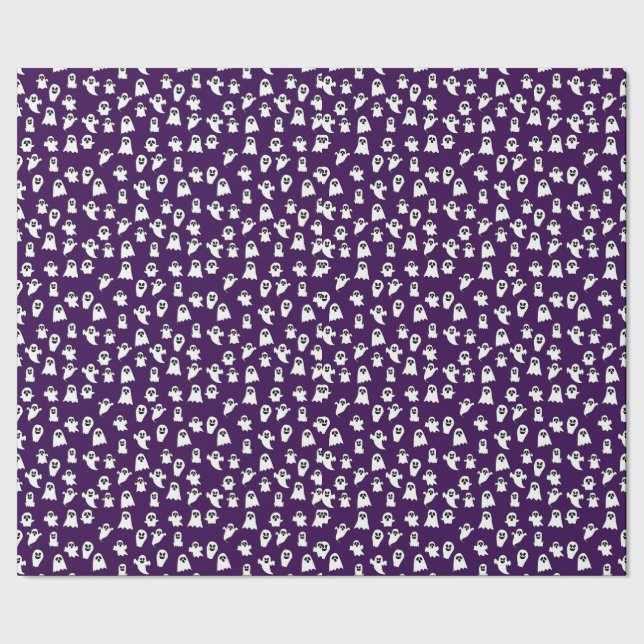 Halloween-Geist Geschenkpapier (Saum)