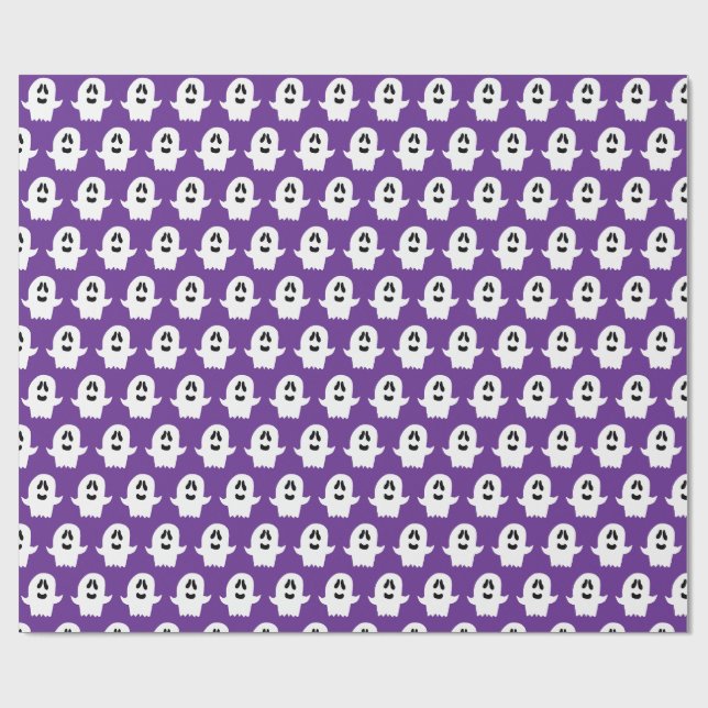Halloween-Geist Geschenkpapier (Flach)
