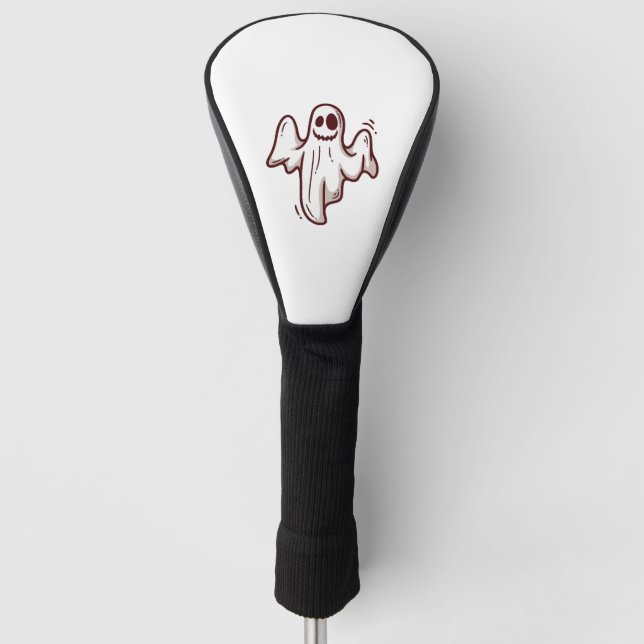 Halloween-Geist Golf Headcover (Vorderseite)