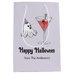 Halloween-Geist & Gruselige Party-Cocktail Mittlere Geschenktüte