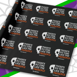 Halloween-Geist Gruseliger Totenkopf Lustiger Hall Geschenkpapier