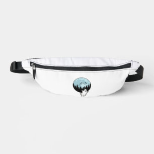 Halloween-Geist Gruseliger Wald Mond Vintage_1 Bauchtasche