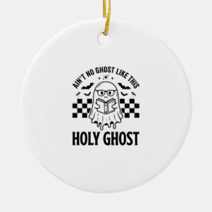 Halloween-Geist Heiliger Geist Lustig Vintage Scha Keramik Ornament