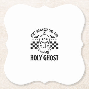 Halloween-Geist Heiliger Geist Lustig Vintage Scha Untersetzer