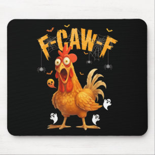 Halloween-Geist-Huhn F-caw-f  Mousepad
