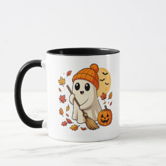Halloween-Geist Kaffee Kürbis Grusel Saison Frauen Tasse
