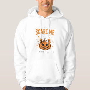 Halloween-Geist-Kürbis-Design 'Erschreck mich nich Hoodie