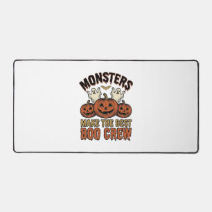 Halloween-Geist-Kürbis-vintage-Gravur-lustiges Te Schreibtischunterlage