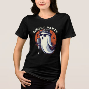 Halloween-Geist-Party Tri-Blend Shirt
