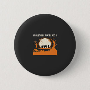 Halloween-Geist-Silhouette Button