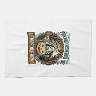 Halloween-Geist Stolz Mitglied Boo Crew Vintage Lu Geschirrtuch