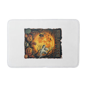 Halloween Geist Vollmond Jack Lanterns Zombie Han Badematte