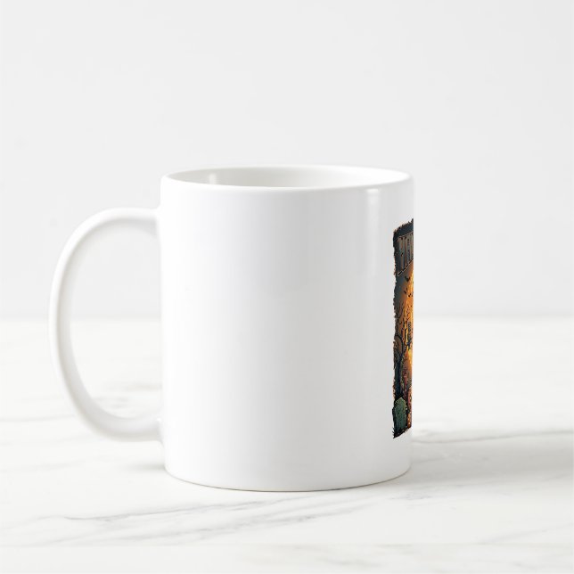 Halloween Geist Vollmond Jack Lanterns Zombie Han Kaffeetasse (Links)