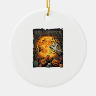 Halloween Geist Vollmond Jack Lanterns Zombie Han Keramik Ornament