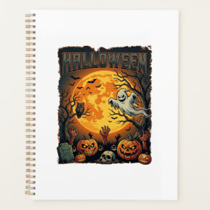 Halloween Geist Vollmond Jack Lanterns Zombie Han Planer