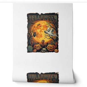 Halloween Geist Vollmond Jack Lanterns Zombie Han Tapete