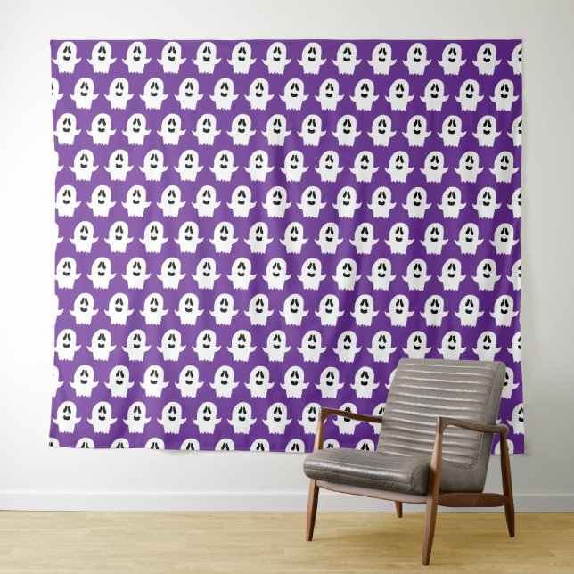 Halloween-Geist Wandteppich (Beispiel (Horizontal))