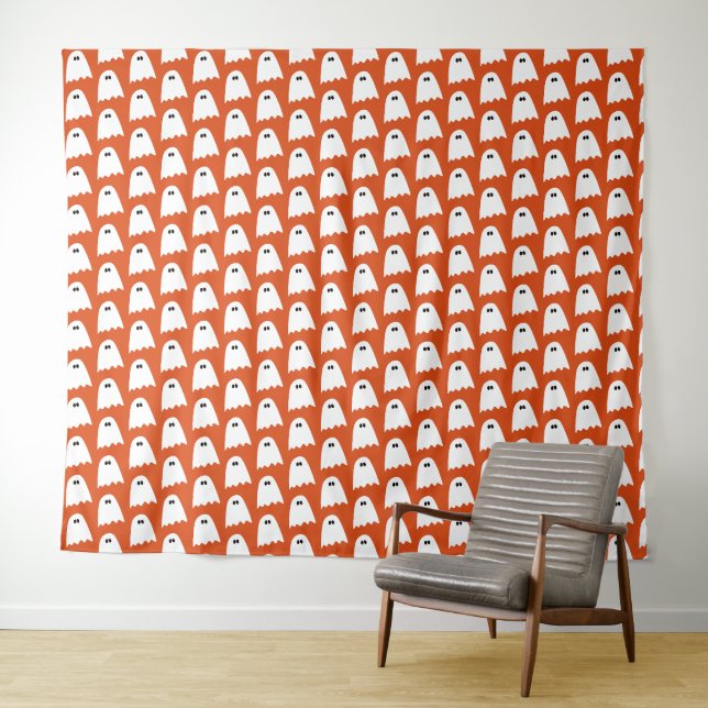 Halloween-Geist Wandteppich (Beispiel (Horizontal))