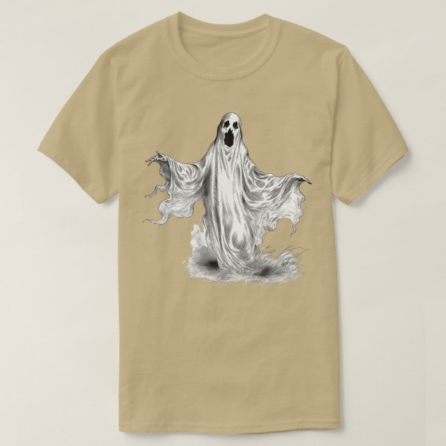 Halloween-Geister (2) T-Shirt (Design vorne)