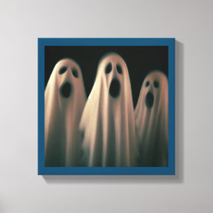 Halloween - Geister 4 Leinwanddruck