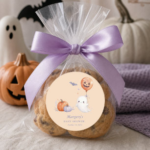 Halloween-Geister-Baby-Party Runder Aufkleber