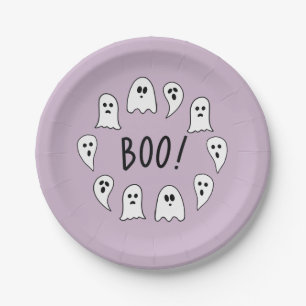 Halloween-Geister Boo Pappteller