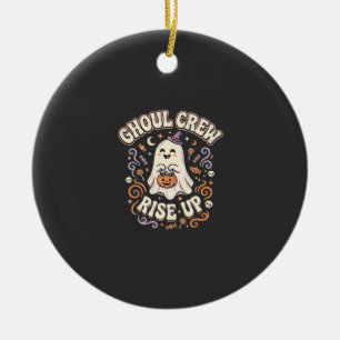 Halloween-Geister-Ghoul-Truppe Keramik Ornament