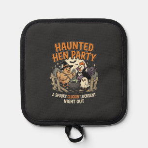 Halloween-Geister-Henne-Party Topflappen