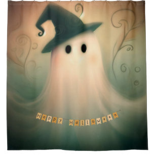 Halloween-/Geister-/Herbst-/Skurriler Schmuck Duschvorhang