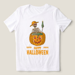 Halloween-Geister in jeder Ecke Tri-Blend Shirt