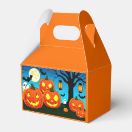 Halloween-Geister, Kürbis, Fledermäuse Geschenkschachtel