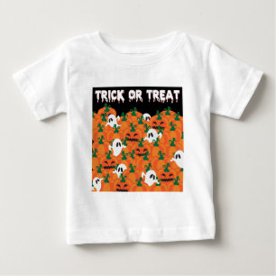 Halloween-Geister Kürbis-Plantage Baby T-shirt