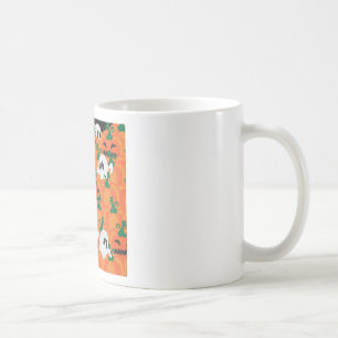 Halloween-Geister Kürbis-Plantage Tasse