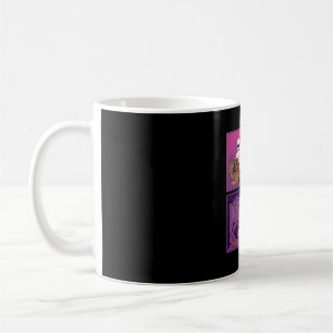 Halloween-Geister-Kürbisse Schwarze Katze Spukhaus Kaffeetasse