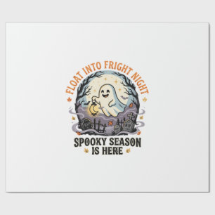 Halloween-Geister-Mond-Parade Geschenkpapier