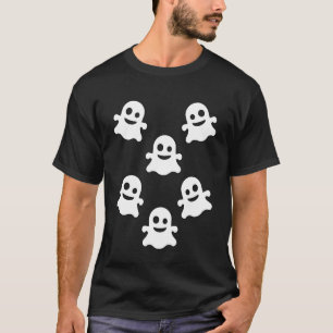 Halloween-Geister-Muster Süß Lustig Gruselig Herbs T-Shirt