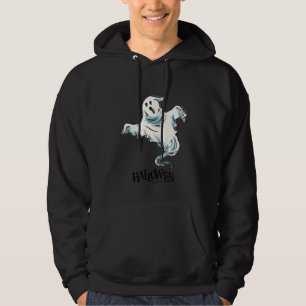 Halloween Geister Phantom Gruseliger Blick Schön Hoodie