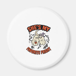 Halloween-Geister-Romantik Humor Magnet