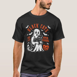 Halloween-Geister-Schwarze Katzen sind nur Hexen i T-Shirt