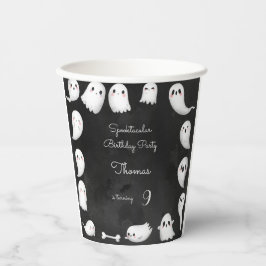 Halloween-Geister spooktacular Kindergeburtstag Pa Pappbecher