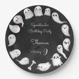 Halloween-Geister spooktacular Kindergeburtstag Pa Pappteller